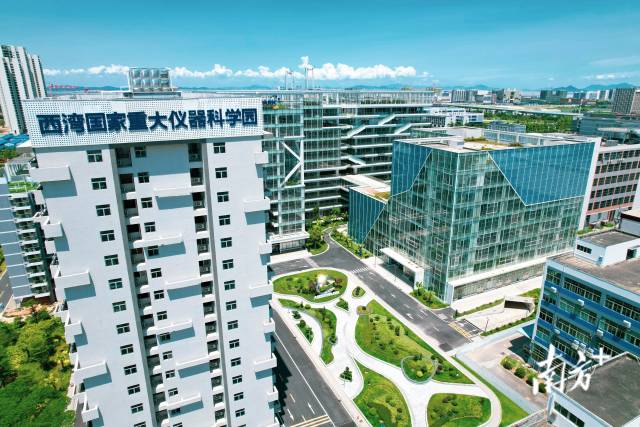 翠亨新区西湾国家重大仪器科学园。南方+卢子衡 摄
